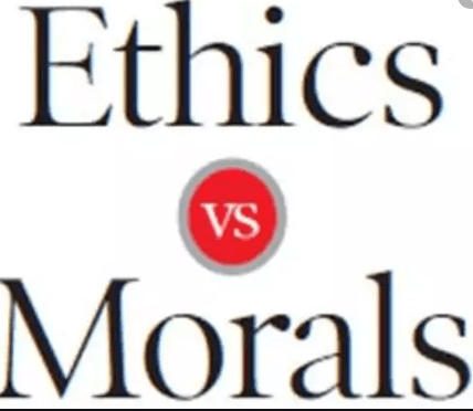 Ethics Vs morals