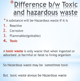 Differences between Harmful and Toxic