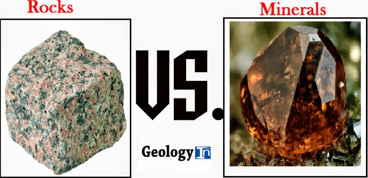 Differences between Minerals and Rocks