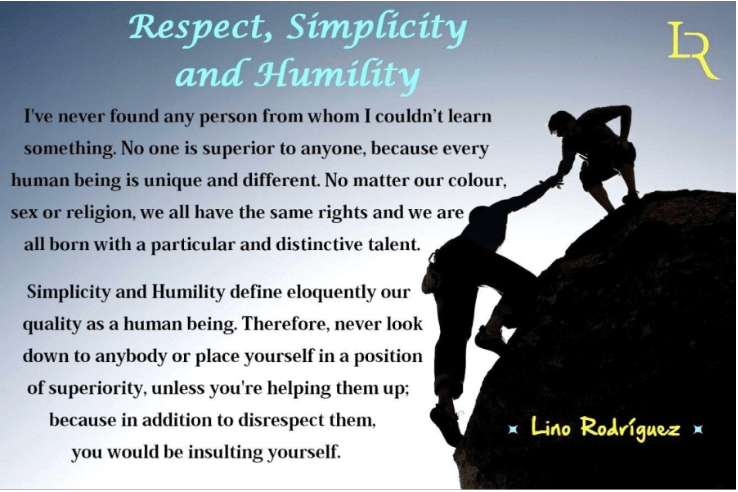 Differences between Simplicity and Humility