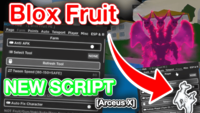 arceus x blox fruit update 17